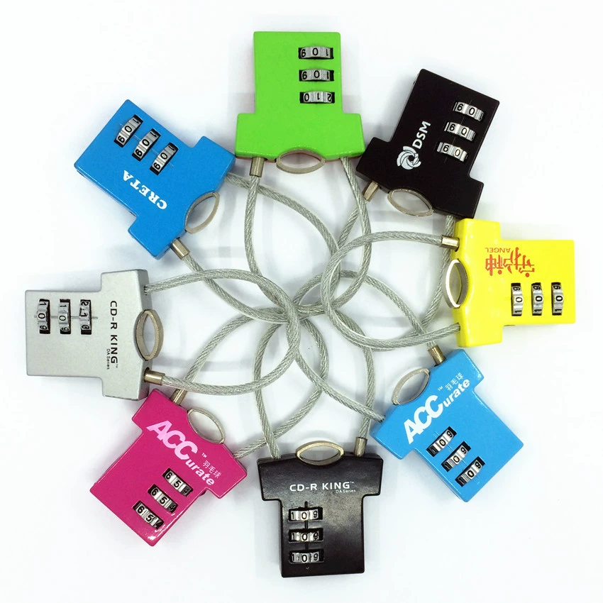 Пароль замок стальной трос замок багажный замок шкаф школьная сумка Песок игровая голова слежения раковина очиститель