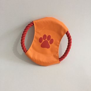 Cotton rope pet toy Frisbee pet interactive toy molar tooth cleaning cotton rope toy pet supplies wholesale