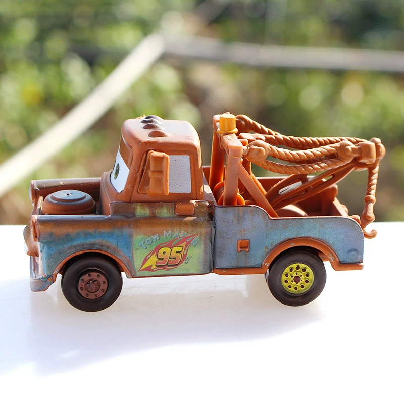 Cars toy car model second generation Mater off-line Queen racer McQueen Sally car king