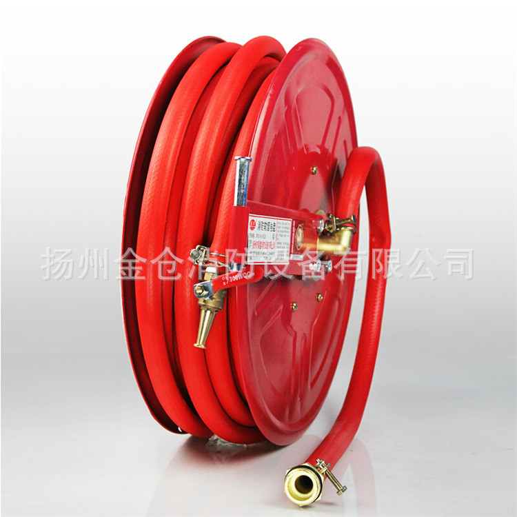 邮宁牌JPS0.8-19软管卷盘25米新国标高品质消防卷盘 DN19自救卷盘