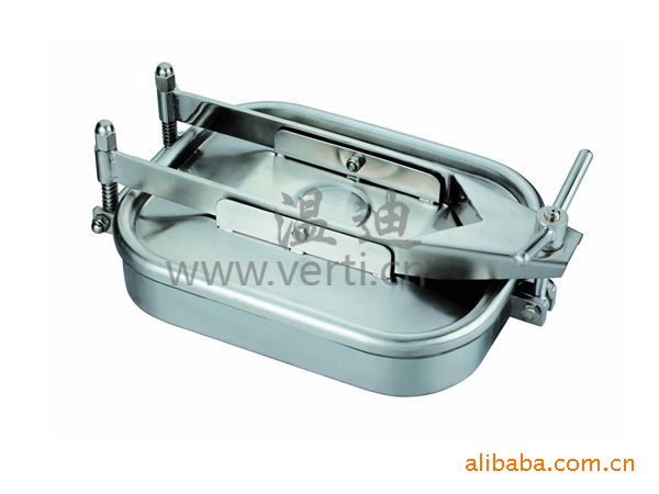 温州厂家锅炉管道配件不锈钢方形人孔（盖）WD-W3A