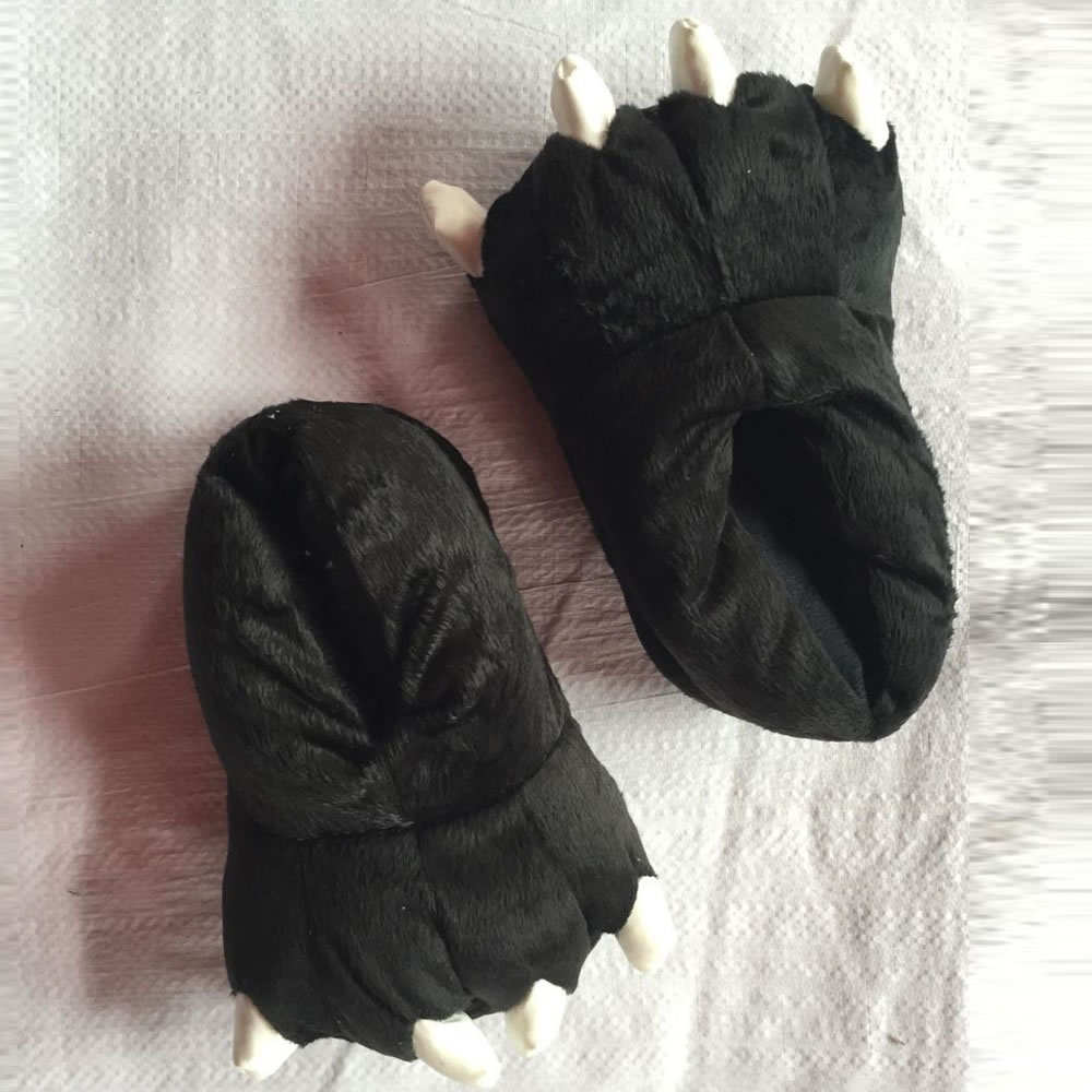 검은 흰색 손톱