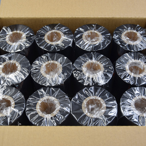 Enhanced wax-based ribbon 110 100 90 80 70 60 barcode ribbon clear barcode barcode printer color