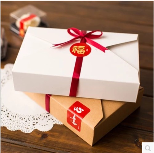 New Year's red round blessing pattern mooncake with stickers, sealing stickers, decorative stickers, price of 10 pieces