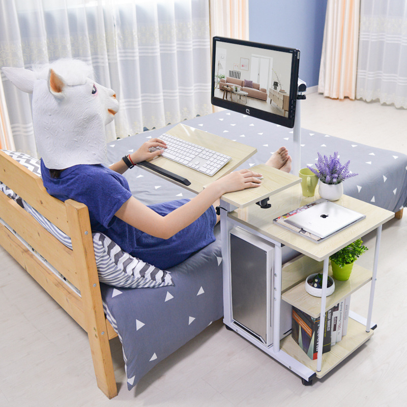 1 [manufacturer] can be hung desktop computer desk home lazy table simple modern mobile computer desk