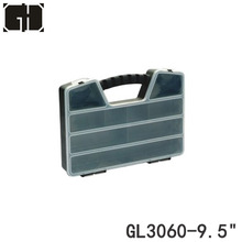 跨境9.5寸透明塑料工具箱精密元件零件盒小号车载工具箱厂家供应