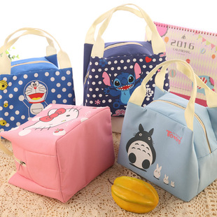 Big White Lunch Bag Cute Cute Potato Rabbit Cold Insulation Lunch Box Bag Outdoor Lunch Bag Lunch Box Bag
