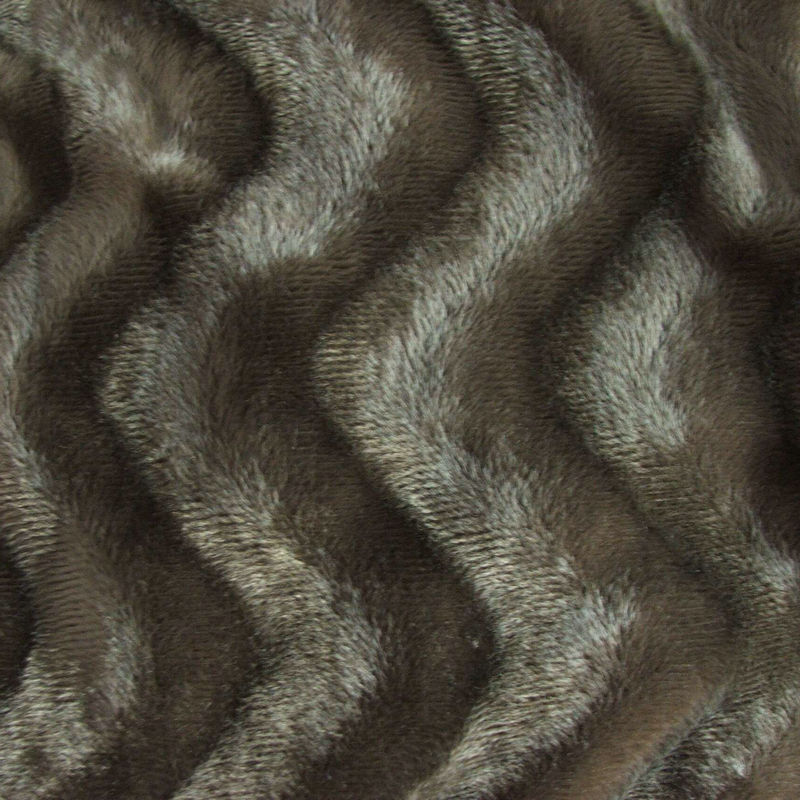 厂家供应 短毛绒绒布拉毛布 经编毛绒布