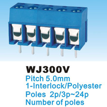 5.08mm KF/DG/WJ�Ӿ����� 300V 5.0Ҏ���͸ߜع��I��늚��B�Ӽ�