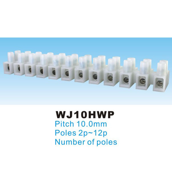 接线柱贯通式接线端子KF，DG，WJ10HWP-10.0连接器电子元件厂家用