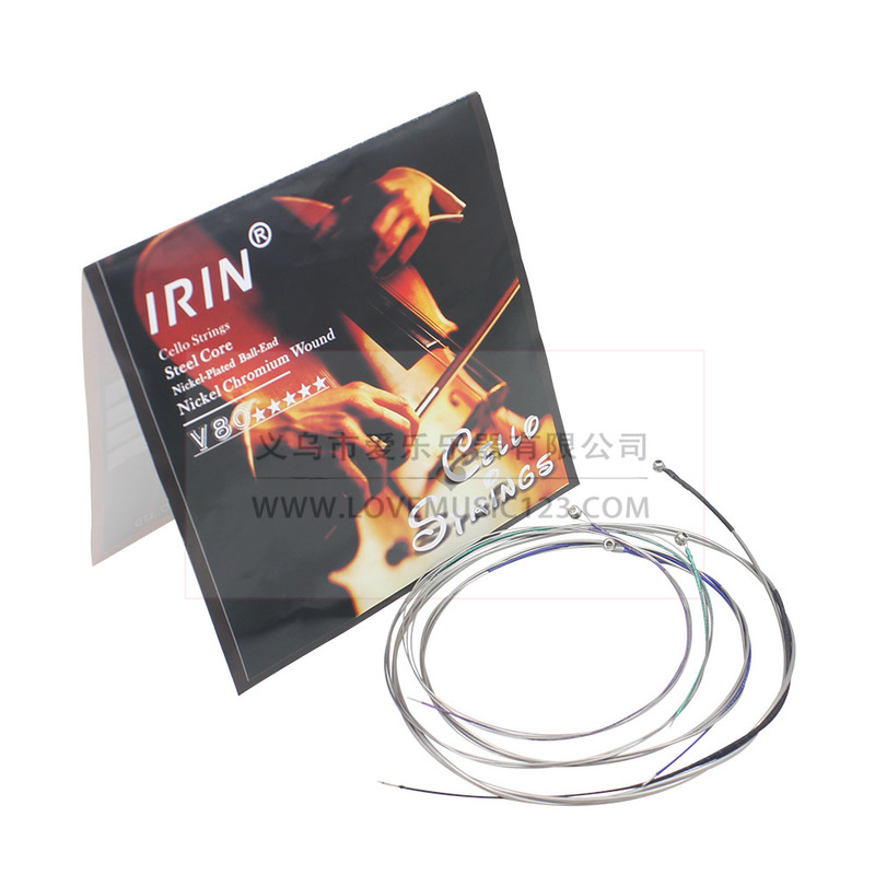 IRIN Cello Strings V80 German Silver Strings Special Strings for Cello Set of 4 Cello Accessories Set of Strings IRIN Cello Strings V80 German Silver Strings Special Strings for Cello Set of 4 Cello Accessories Set of Strings