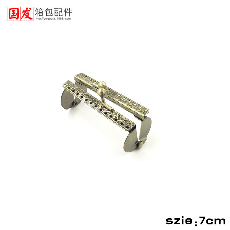 7CM - 9CM - 11CM - 15CM - 19CM bisagra de riqueza, pie de anclaje estereoscópico oro bronce