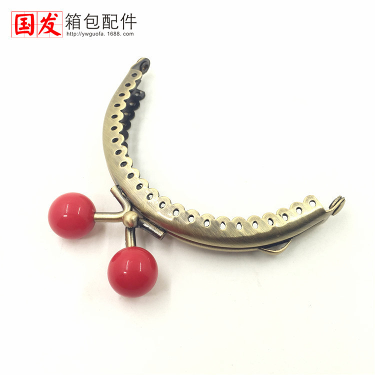 In stock: 8.5Cm semicircular encaje brillante cabeza de caramelo oro 14MM cabeza de caramelo 0207 - 14GT