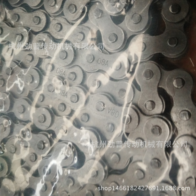 链条厂生产碳钢链条08A/10A/12A/20A/24A-1单排链条 输送链条