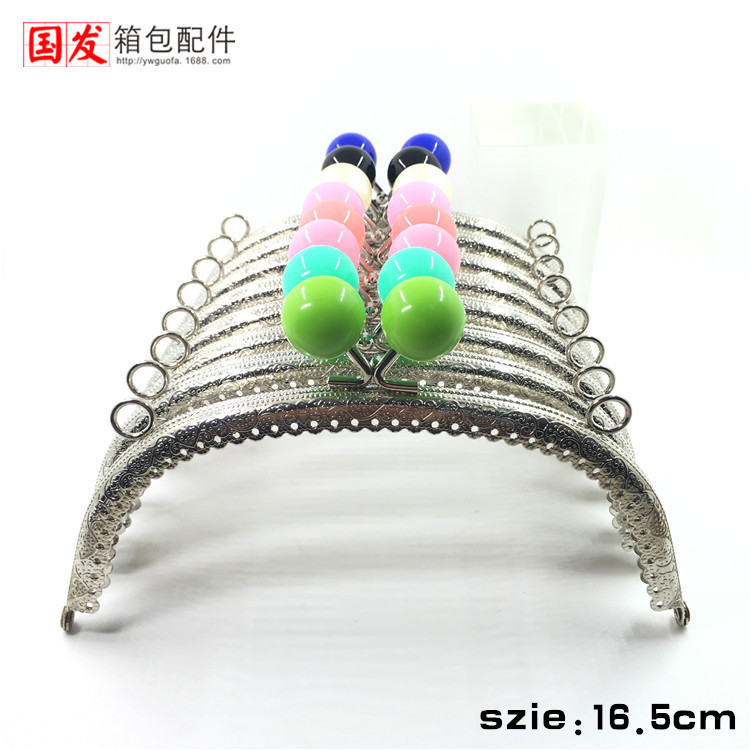 Sin stock, para hacer: 16.5Cm, encaje en relieve curvo, boca de caramelo, oro, plata 0461-YS