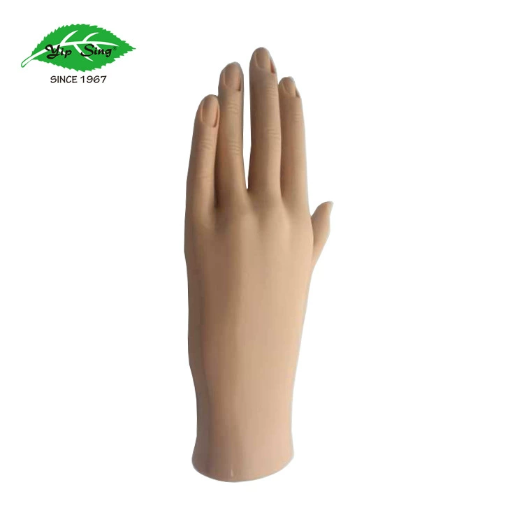 Jisheng завод ногтей практика рука модель пластиковые протезы рука модель вилка ногтей