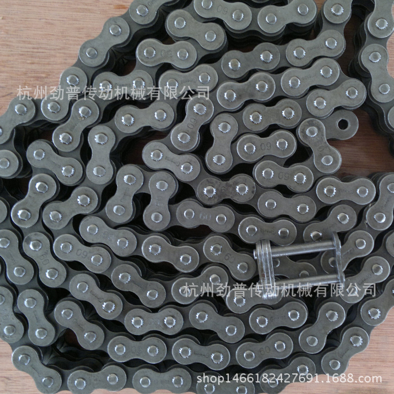 生产单排链条 工业传动链条12A-1传动链条 短节距精密滚子链条