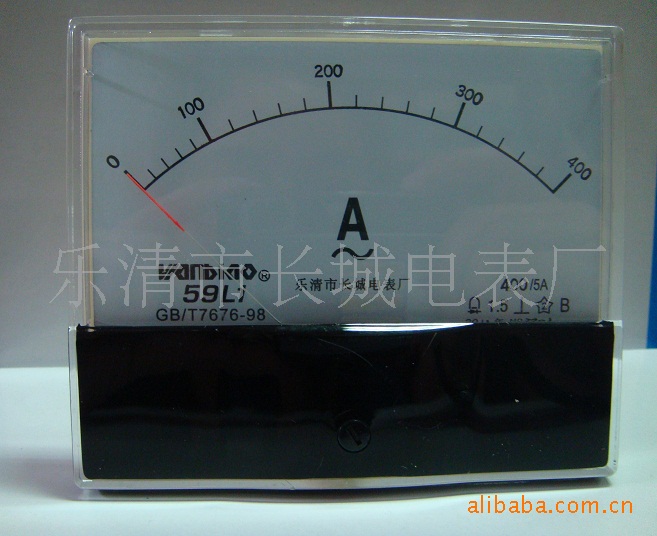 供应交流电流表 59L1 400/5 长城电表厂 指针式