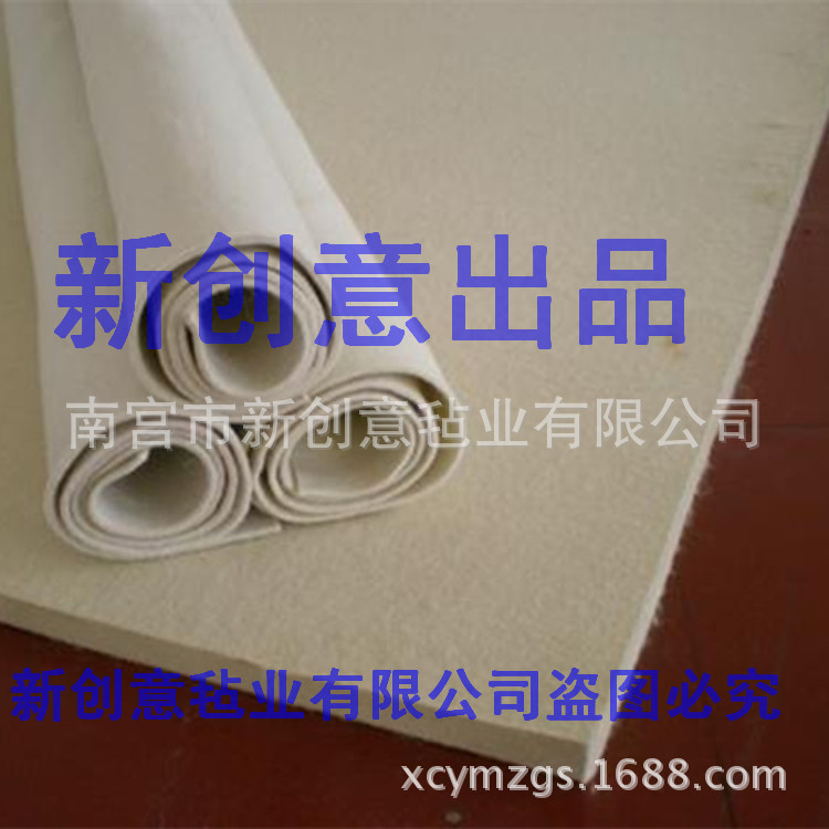 厂家直销批发工业羊毛毡 高密度抛光毛毡 隔音毛毡