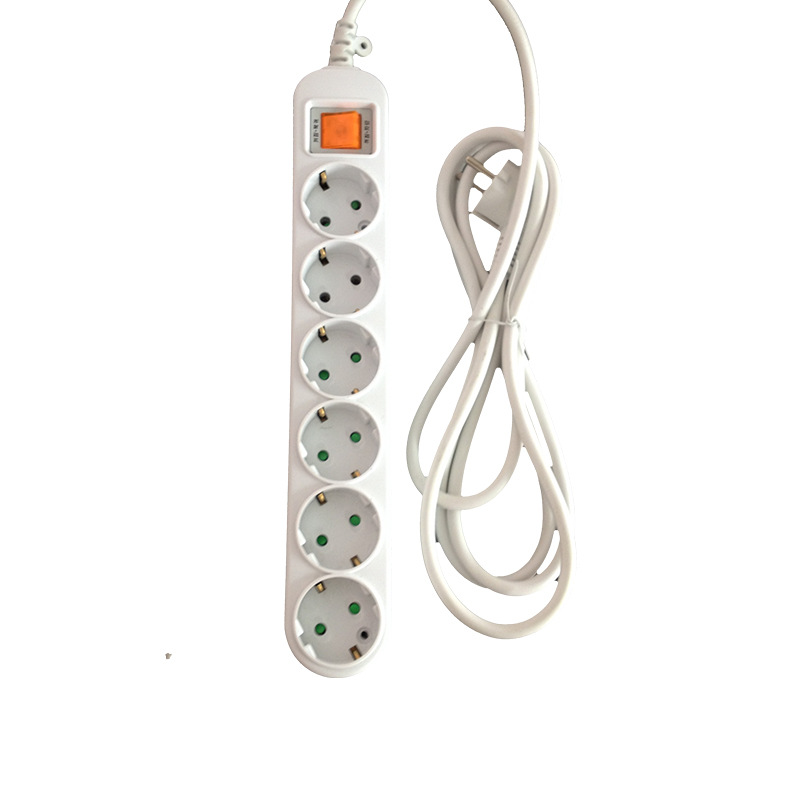 欧标排插德标韩国插座过载保护开关6韩国插座过载保护器开关机柜