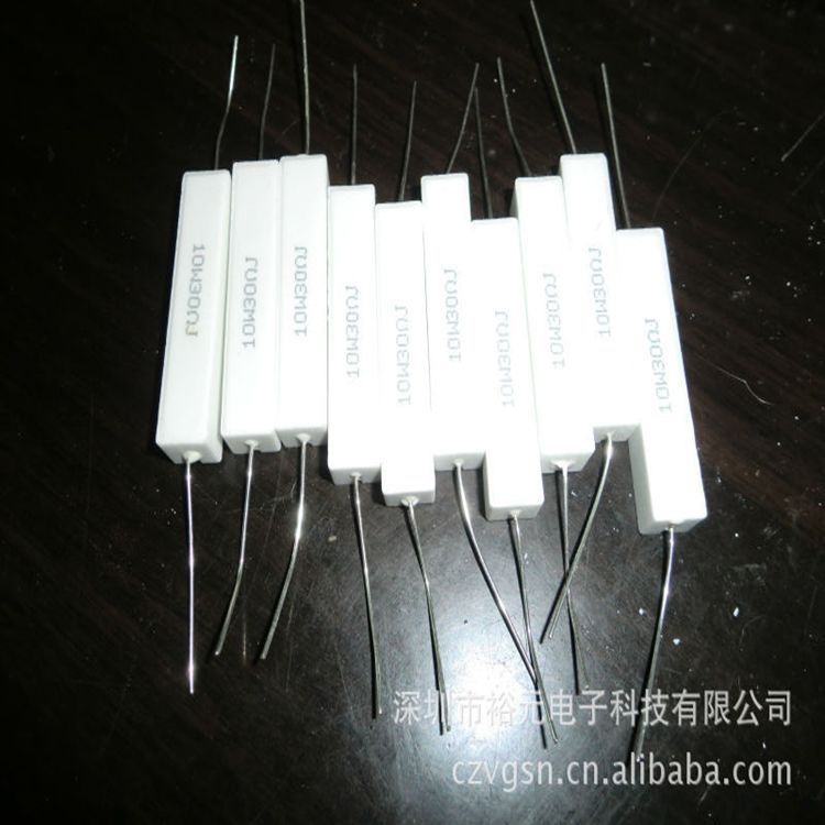 厂家供应一系列 水泥电阻器 10w  30R  5% 陶瓷电阻 量大价低