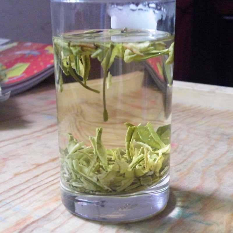 新茶安吉白茶茶沫碎片老叶片茶梗沫子