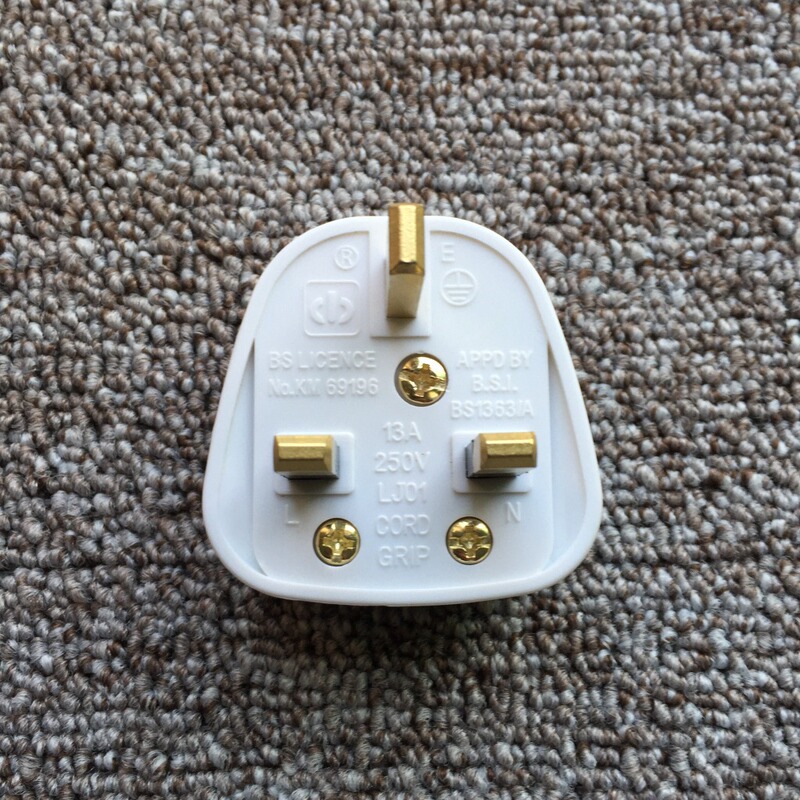 13A British assembly plug British BS plug power cord plug British standard plug Hong Kong plug
