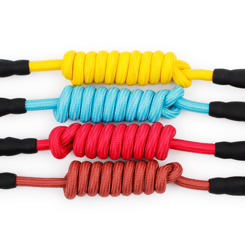 Pet leash small dog Pipitao round rope chest and back foam handle solid color climbing rope dog rope wholesale