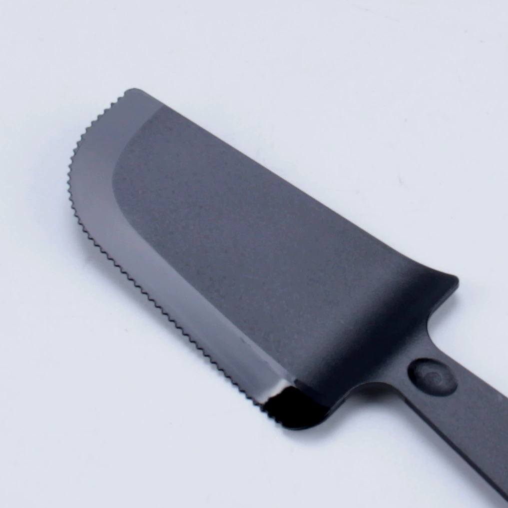 solitary sawtooth plastic cake knife самостоятельная упаковка нож для теста кухонный нож для торта