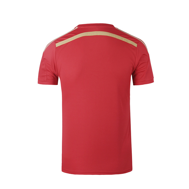 Yidi 2026 Copa del Mundo de fútbol hombre transferencia de calor personalizado conjunto de entrenamiento de malla casual conjunto de mangas cortas