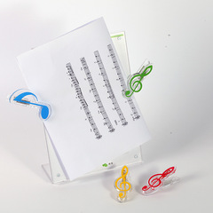 Manufacturer direct sale music score book clips small music score note sheet music clips note holders music score holders wholesale musical gifts