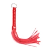 Red leather whip