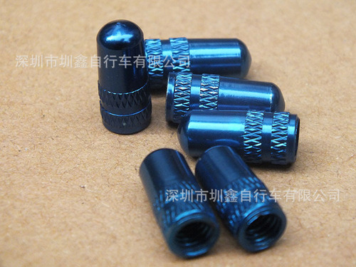 Bicycle valve cap, anode valve cap, French valve cap, mountain bike, bicycle inner tube valve cap