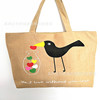 Shopping bag, capacious cartoon shoulder bag, wholesale