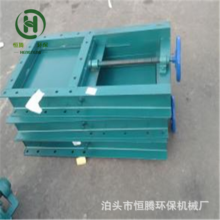 气动插板阀手动涡轮插板门不锈钢闸阀双向插板门除尘器卸灰专用