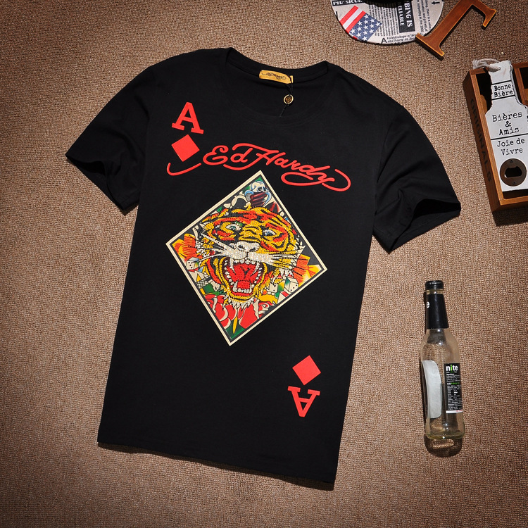 New Casual Tiger Head Loose Breathable Short-sleeved Men's PLEIN Pullover Short-sleeved Sweat-wicking T-shirt New Casual Tiger Head Loose Breathable Short-sleeved Men's PLEIN Pullover Short-sleeved Sweat-wicking T-shirt