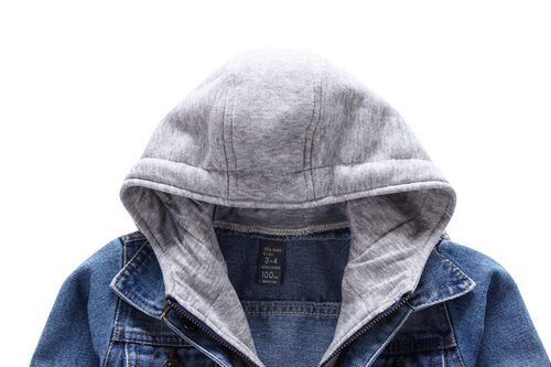 Spring brand children's clothing boys children's fake 2 pieces boys denim jacket denim clothing wholesale