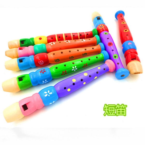 Olff instrument small mixed batch of six -hole flute child…