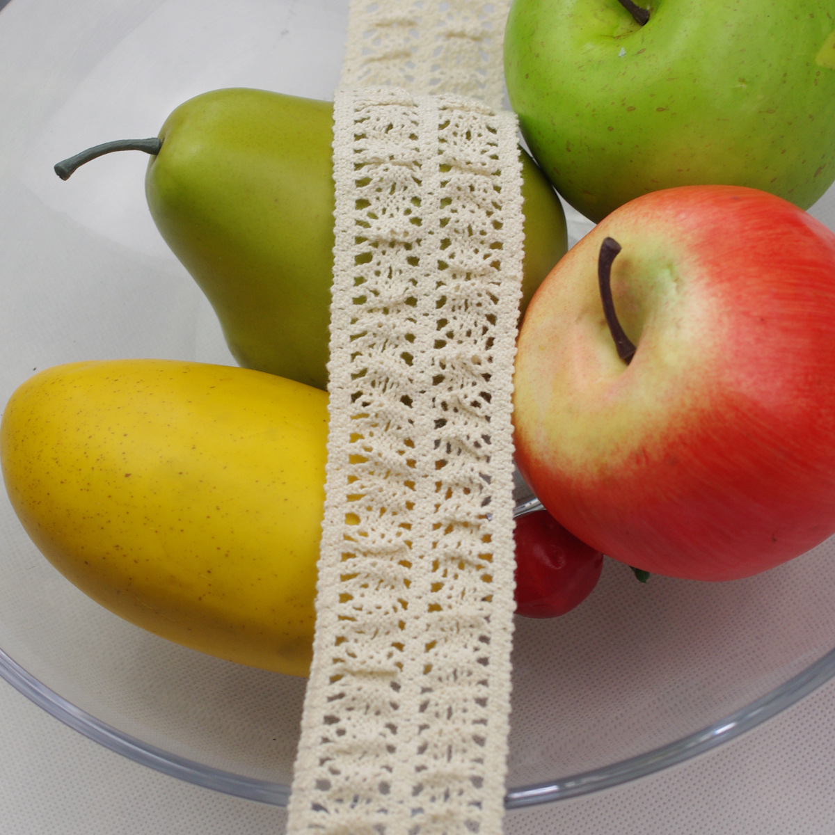 定款4cm弹力花边diy布艺蕾丝织带镂空棉线袜子服装家居材料辅料