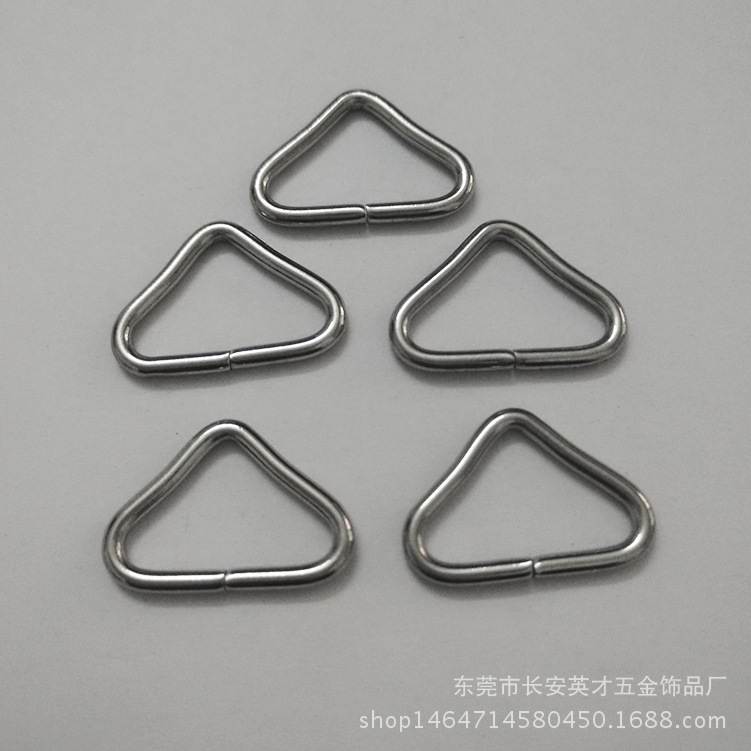 厂家直供不锈钢三角扣 D形扣 半圆扣 朱胆扣 饰品配件批发
