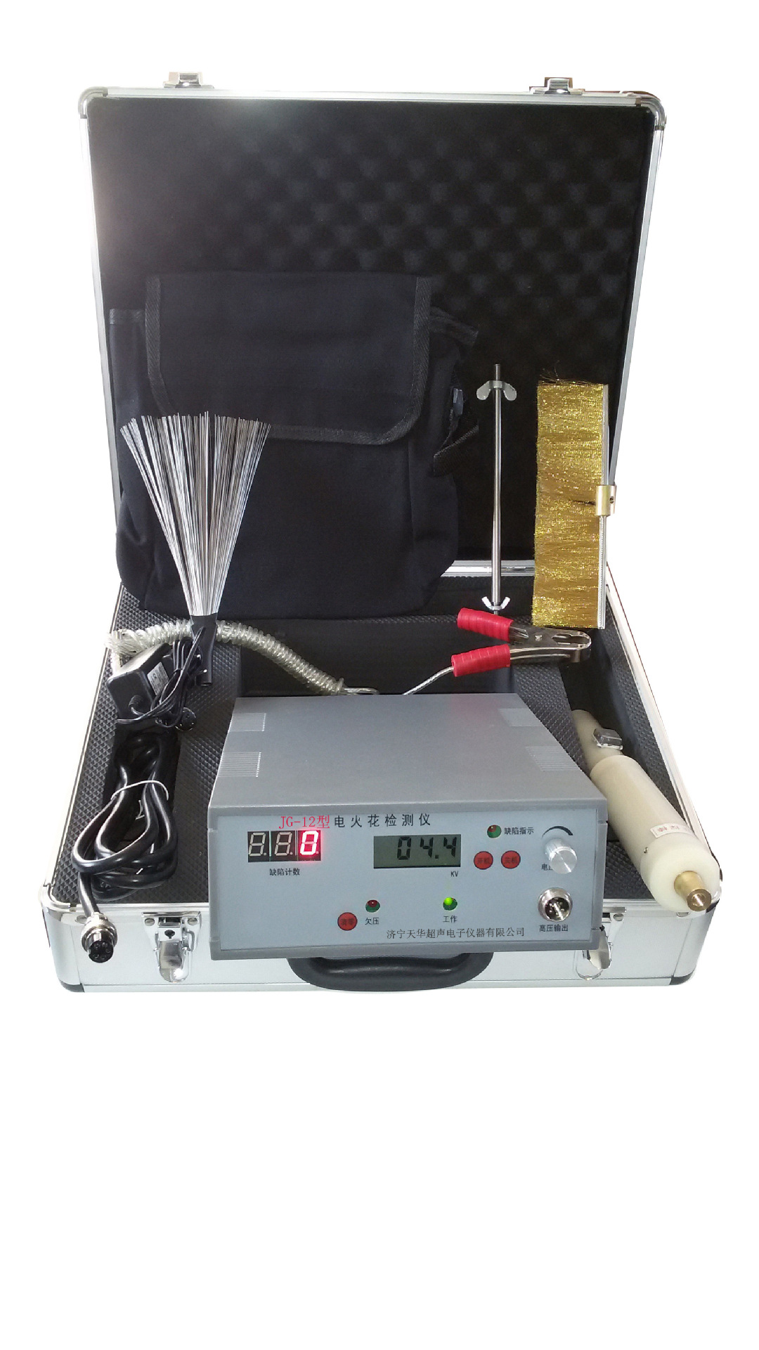 2023天华供应JG-12B数字智能电火花检测仪 数显防腐层涂层检漏仪