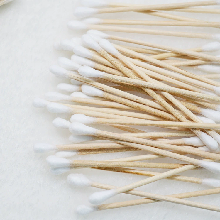 Cotton Swabs Pack — approx. 30 pcs per pack (packaging shows 80), soft double-tip, 0.01 kg