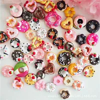 Смола моделирование пончик Смешанная сумка DIY Крем чехол для телефона красота материал сумка