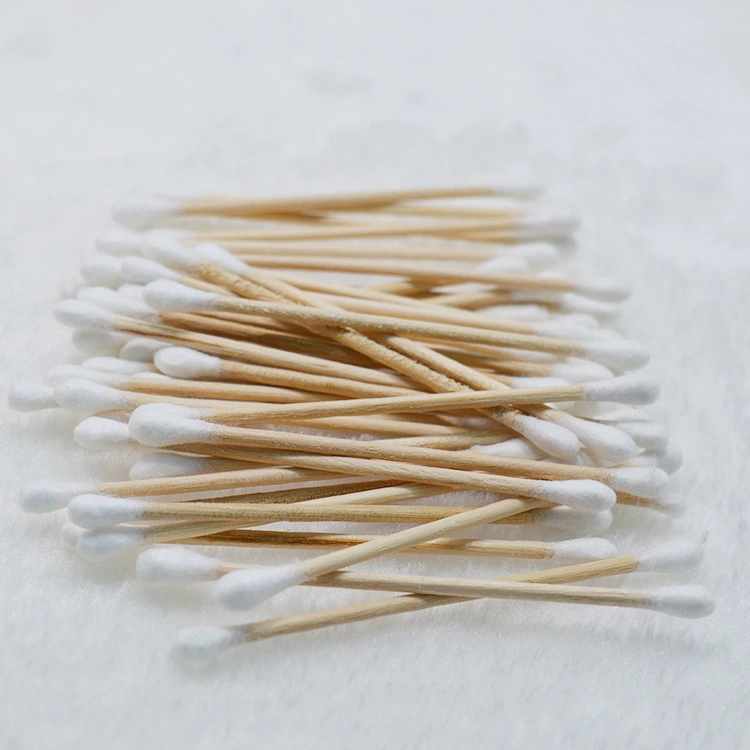 Cotton Swabs Pack — approx. 30 pcs per pack (packaging shows 80), soft double-tip, 0.01 kg