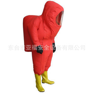 重型防化服全封闭式防护服气密性连体式防生化耐酸碱防液氨防毒衣