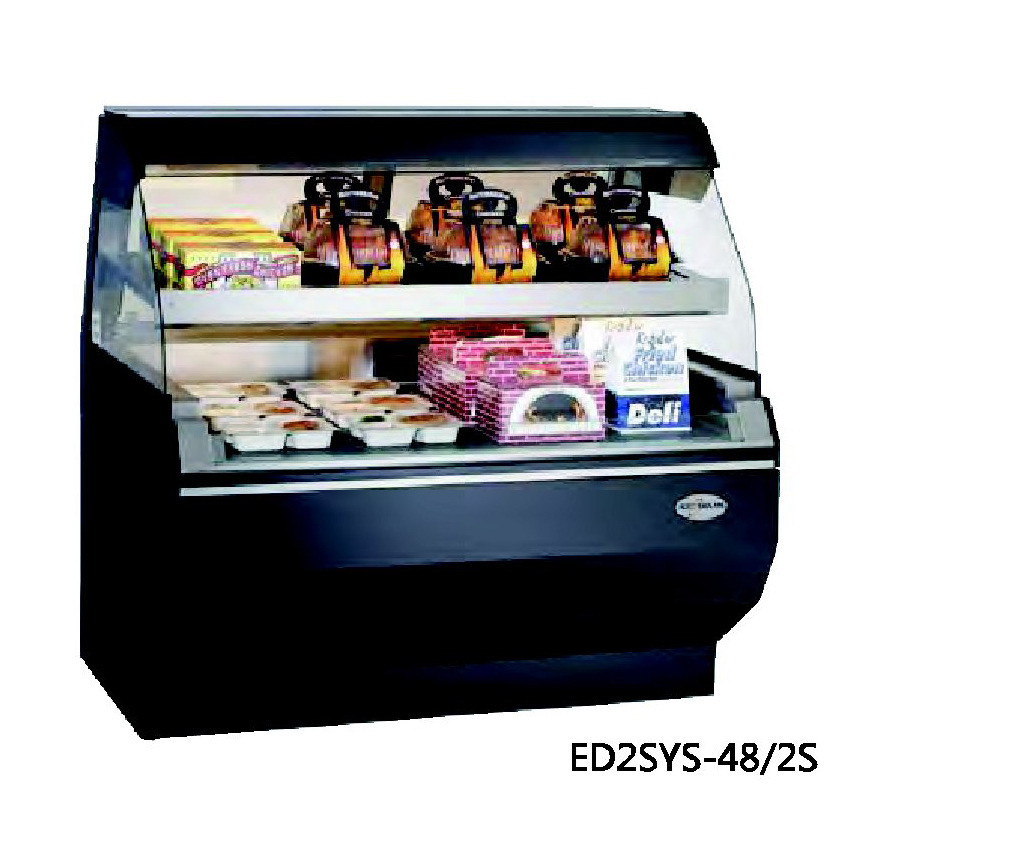 美国设备 拓膳保温多层展示台ED2SYS-48/72/96/-2S 保温柜