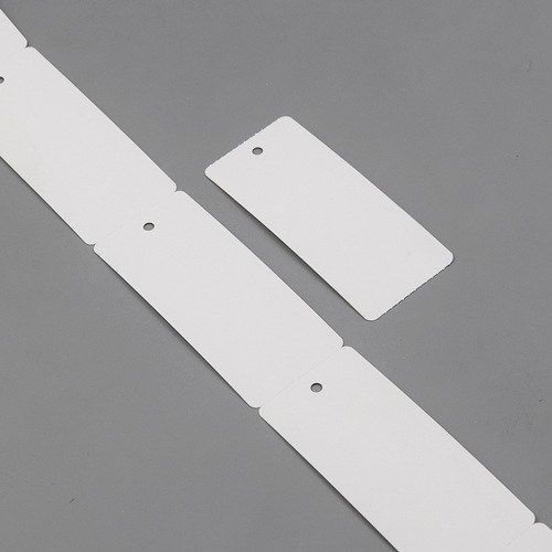 Blank clothing tags wholesale 40608090100 roll qualified certificate price tag LOGO printing