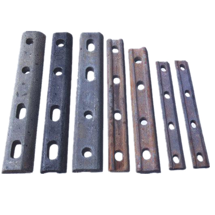 鱼尾板 轨道夹板 连接件 38kg 43KG钢轨用 铁路工矿配件齐全