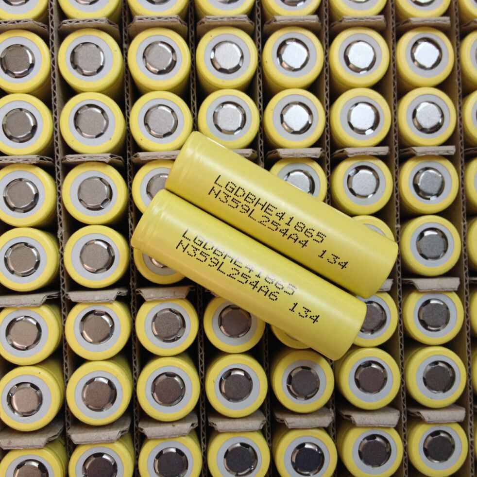 Original imported LG18650 he4 2500mAh high-rate battery 20A continuous discharge electric vehicle lithium battery