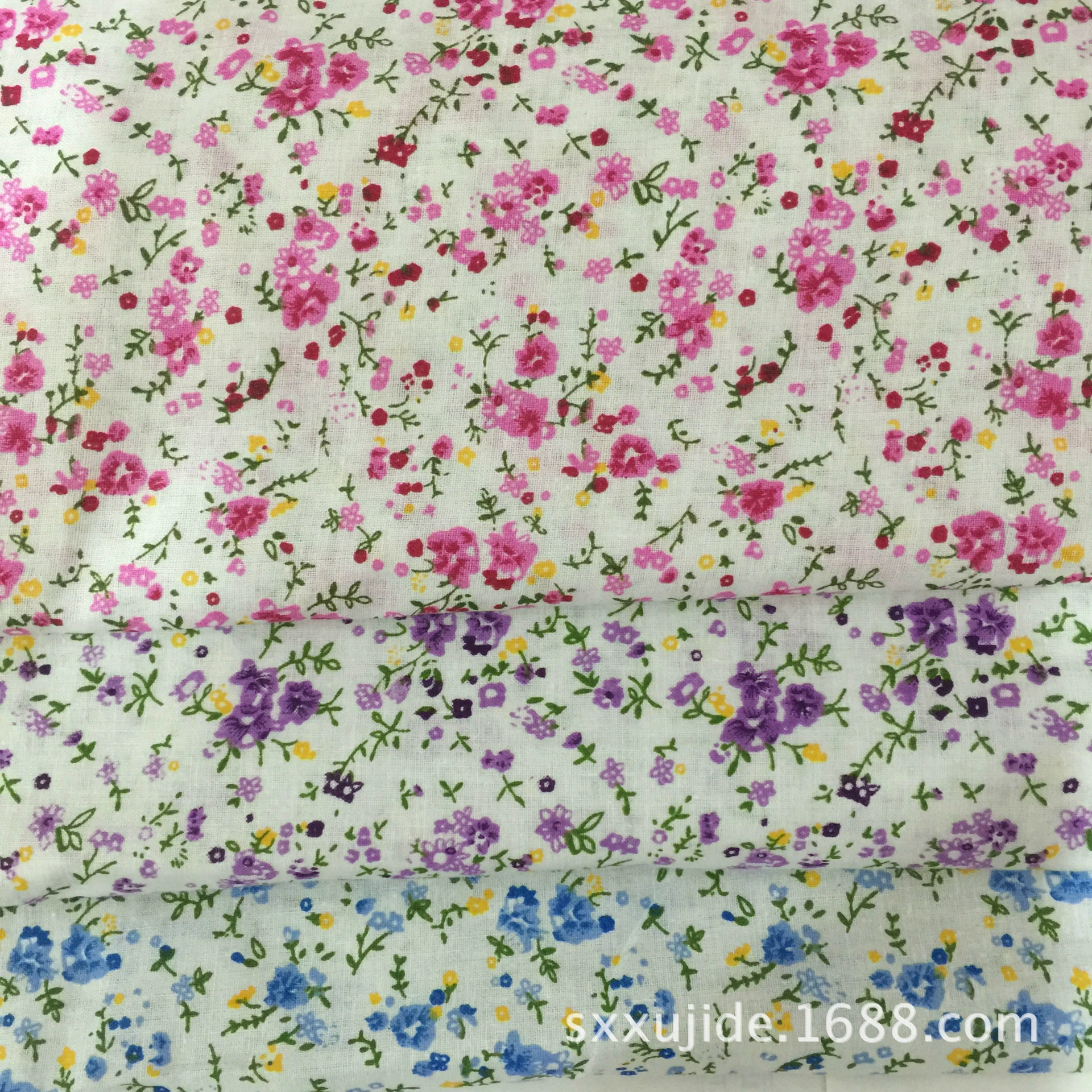 32S плоские цветы, хлопчатобумажная ткань с принтом (одежда, игрушки, обувь, шапки, поделки, аксессуары)